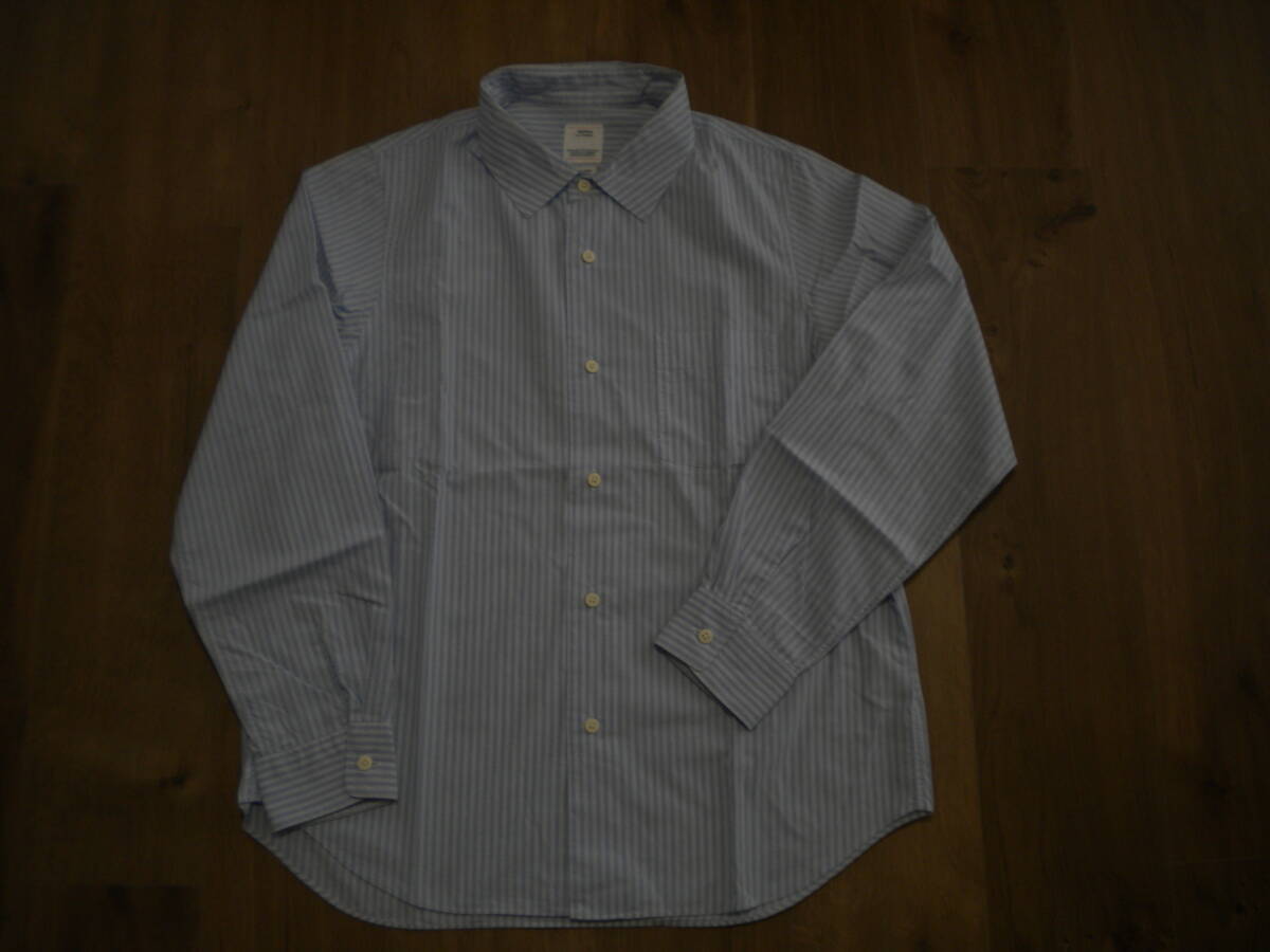 visvim2018SSKAMIKO SHIRT L/S COTTON STRIPEヴィズヴィムストライプシャツF.I.L
