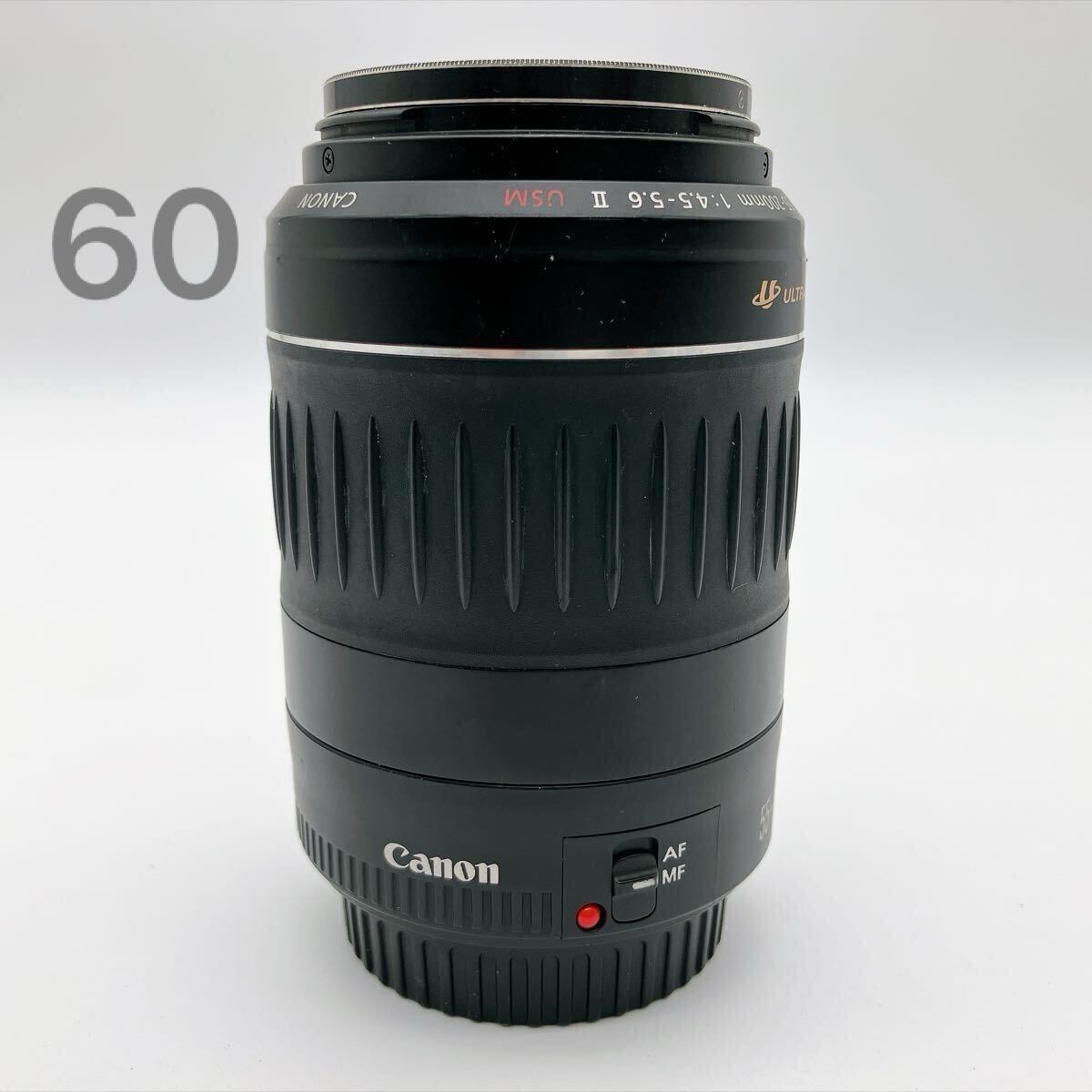 8AB109 Canon キャノン EF 55-200mm F4.5-5.6 II USM 望遠レンズ ブラック 黒 現状品 