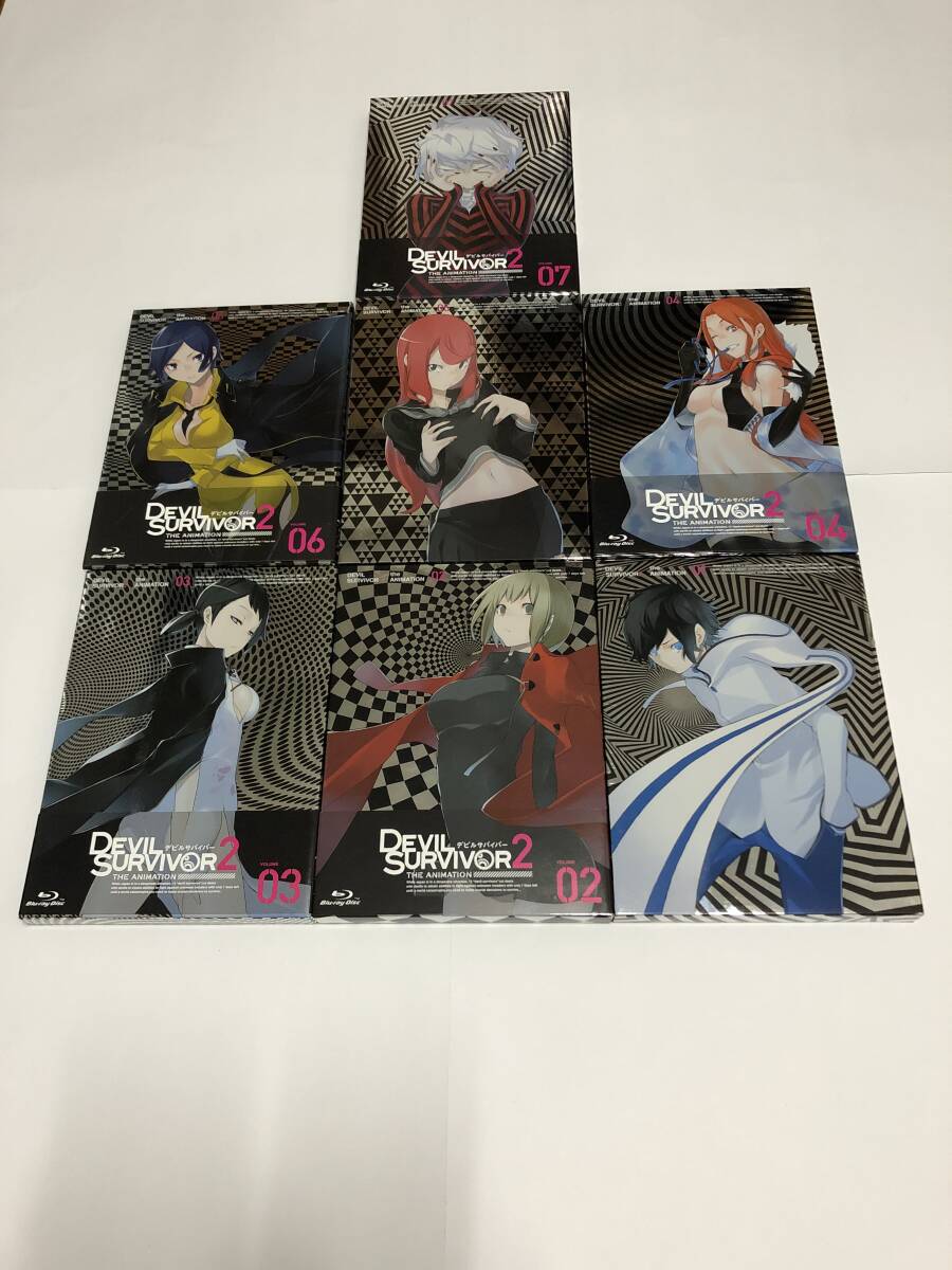 DEVIL SURVIVOR2 the ANIMATION Blu-ray全7巻セット(収納BOX付き)(全巻国内正規品セル版) 中古