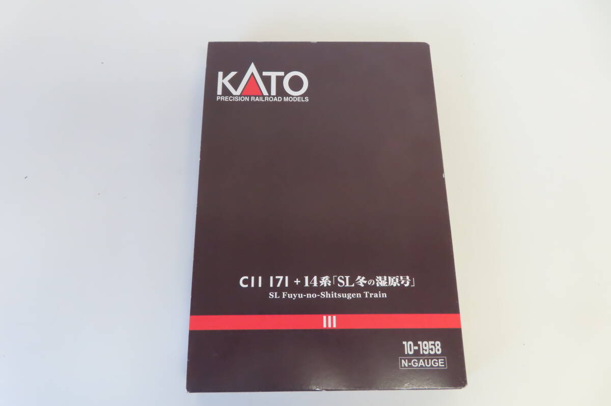 KATO カトー Nゲージ 鉄道模型 10-1958 C11 171+14系「SL冬の湿原号」 6両セット 現状品 管理ZI-60-34 