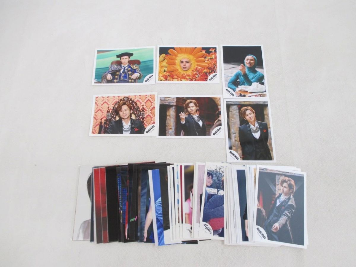 KinKi Kids 堂本光一 のみ 公式写真 100枚 グッズセット 中古品