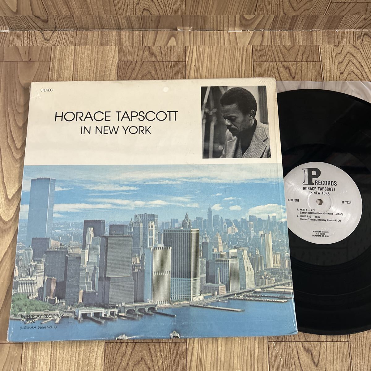 輸入盤 /US/LP「HORACE TAPSCOTT/ IN NEW YORK」