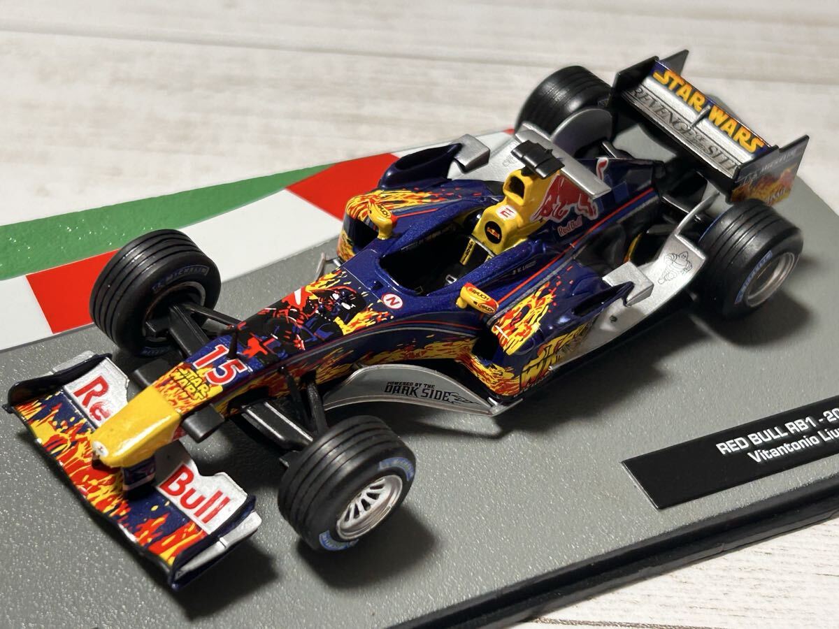 デアゴスティーニ F1マシンコレクション 146号 レッドブルRB1 ヴィタントニオ・リウッツィ 2005 1/43 Deagostini 