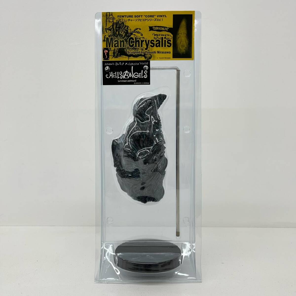 【物流】中古 仮面ライダーカブト ワーム フューチャー ソフビコアシリーズVol.01 韮沢 靖 CHRYSALIS サナギ