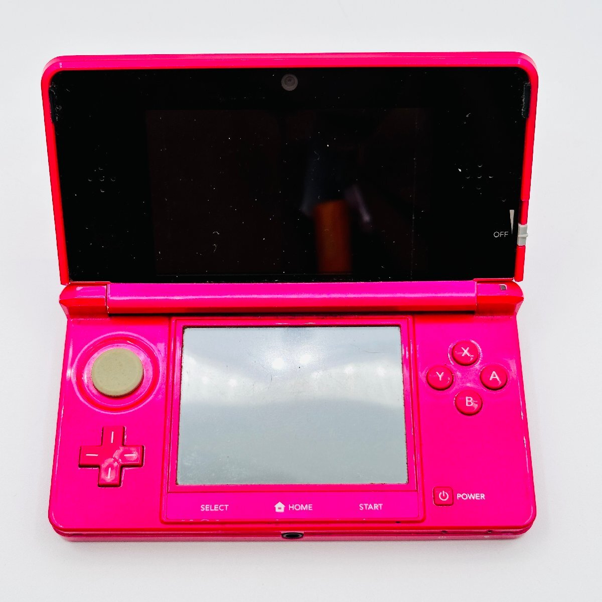 【623-37560k】●1円スタート●【ジャンク】任天堂 Nintendo 3DS グロスピンク 本体のみ